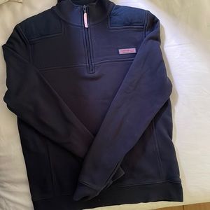 Women’s XXS Vineyard Vines Shep Sweatshirt 1/4 Zip. Navy